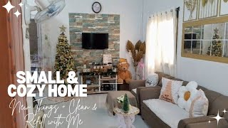 SMALL AND COZY HOME🏡 | ✨NEW THINGS FOR MY HOME | CLEAN AND REFILL WITH ME | EHRSY'S HOME VLOGS