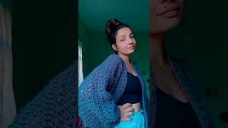 CARDIGAN MARAVILHOSO tutorial disponível aqui no canal #shorts #short #cardigan #crochet #diy #art