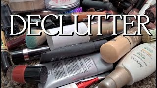 HUGE Makeup Declutter