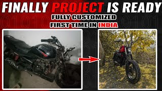 CUSTOMIZED KARIZMA R INTO CRUISER || FINALLY DREAM PORJECT IS READY || FIRST TIME IN INDIA ||