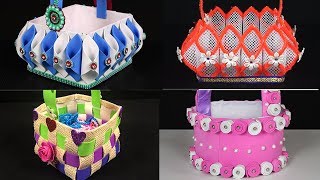 5 Amazing DIY Baskets That You Never Seen Before - Step By Step Tutorials