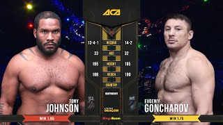 Тони Джонсон vs. Евгений Гончаров 2 | Tony Johnson vs. Evgeniy Goncharov 2 | ACA 97