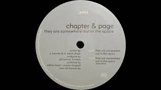 Chapter & Page - They Are Somewhere Out In The Space (Space Mix) [HQ Vinyl Rip]