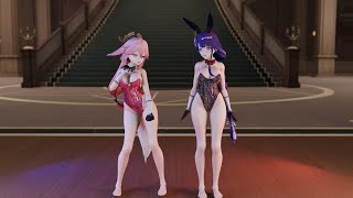 Yae Miko,Raiden Shogun Vanitosa 【Genshin Impact MMD】 #yaemiko #raidenshogun