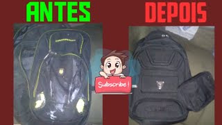 Minha mochila e como organizo meu estojo