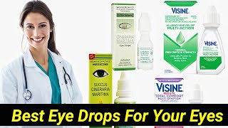 Best Eye-Drops ||Antibiotic Eyedrops ||Lubricating Eye-Drops|| Infection Eyedrops And More..