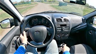 2023 Lada Granta - POV Test Drive (Cheapest Car in EU)