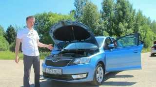 Skoda Rapid (Шкода Рапид). Драг-тест на канале Посмотрим