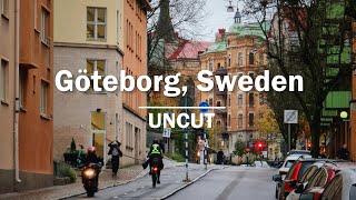 Göteborg, Sweden full bike ride [2K] | UNCUT