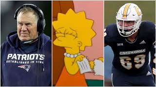 Patriots Draft Cole Strange…..but it’s the Simpsons