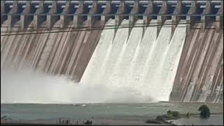 నాగార్జునసాగర్ డ్యాం 6 గేట్లు ఎత్తివేత | Nagarjuna Sagar Dam Gates Open | Dhulipalla Narendra