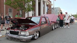 One of a kind Wild Multi Wheel Lowrider Truck