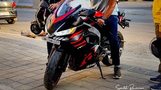 Aprilia RS457 a ride review 🤩, What a blasting performance !!!   #aprilia  #rs457 #apriliars457