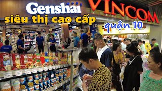 LẦN ĐẦU ĐI SIÊU THỊ CAO CẤP GENSHAI VINCOM PLAZA QUẬN 10, KHÔNG THUA SIÊU THỊ NƯỚC NGOÀI, HÀNG NHẬP