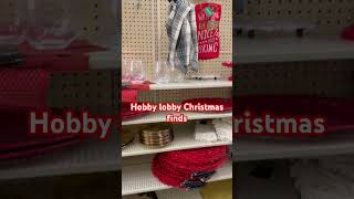 Hobby lobby Christmas finds/ Christmas decorations/ Christmas haul #christmas #shoppinghaul #fypシ