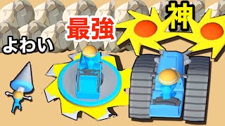 大量のゾンビから逃げていきながらドリルを進化させよう【 Escape Digger 3D 】