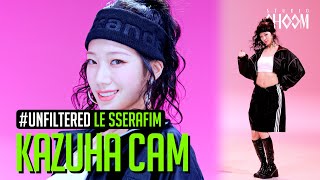 [UNFILTERED CAM] LE SSERAFIM KAZUHA(카즈하) 'CRAZY' 4K | STUDIO CHOOM ORIGINAL