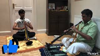 Raga Bahudari Father & Son Home Practice