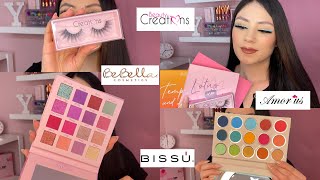 MEGA HAUL DE MAQUILLAJE 😍/ Beauty creations, Bebella, bissu etc..