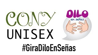 Gira Dilo en señas - Cony Unisex