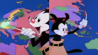 Yakko's world but reversed overlaps the normal