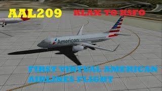 [X-Plane 10] First American Airlines Virtual Flight [VATSIM]