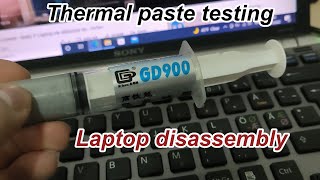 Aliexpress GD900 Thermal paste / Sony Vaio VGN Z31WN thermal paste change