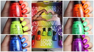 China Glaze Love is Love | PRIDE 2023 | Live Swatch and Review