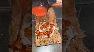 Spicy chicken döner #shorts #food #asmr