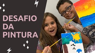 DESAFIO DA PINTURA ft. PEDRO - Maria Clara Ferreira