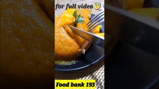 #shortvideo Subscribe for full video😇 || pancake recipe|| food bank 193