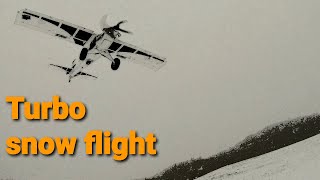 Turbo Timber snow flight