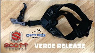 Scott Verge release at Coyote Creek Archery