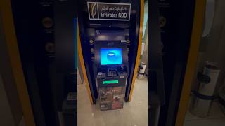 National bank Dubai Emirates ATM ​⁠ #viral # bank #atm #dubai #shorts #uae