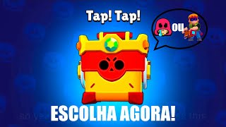 ESCOLHA NA SUA ÔMEGA CAIXA AGORA E GRÁTIS!?! CHEGA... BRAWL STARS