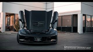 Lift Your Corvette C7 with Lambo Doors!