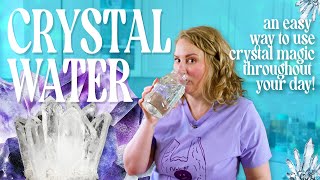 EASY CRYSTAL ENERGY ALL DAY LONG - Making Crystal Water | Q&A How-To with Molly Donlan