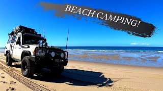 TRAVELLING AUSTRALIA | Hervey bay Queensland | Beach camping | Bundaberg | Camping Australia