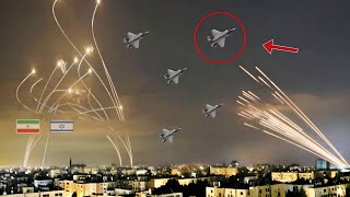 35 minutes ago! 300 Israeli fighter jets shot down by Iranian air defense systems