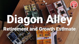 LEGO Investing | 75978 Diagon Alley | Retirement and Growth Estimate