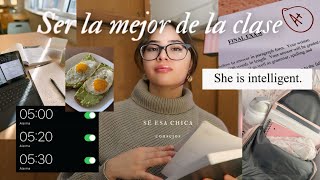 COMO SER EL ESTUDIANTE PERFECTO 📂☕️ l mejora tus notas, motivación, disciplina