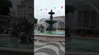 Touchdown Plaza Rossio of Lisbon Portugal #lisbon #portugal #song #music #cover