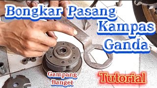 Cara Bongkar Pasang Kampas Ganda #carabongkarkampasganda #bukakampasganda #murkampasganda