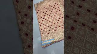 JAIPURI BANDHEJ GHARCHOLA JARI CHECKS SAREE #saree #fashion #reels #shortvideo #shorts #viral