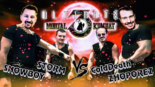 UMK3 -zhoporez+ColdDeath vs STORM+snowboy - MONEY MATCH + FREE PLAY