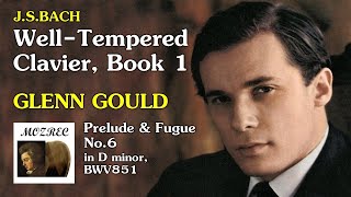 バッハ Bach: 平均律 第1巻 第6番 ニ短調 Well Tempered Clavier 1 No. 6 BWV851/グレン・グールド Glenn Gould/レコード/高音質