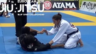 Kristina Barlaan v Ariadne Oliveira / European 2016