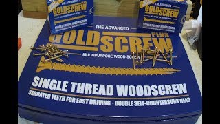 Goldscrew Plus - Single Thread Woodscrew