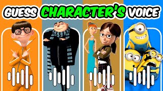 Guess The Despicable Me 4 Movie character Voice | Kevin, Stuart Minions, and Mega Minions