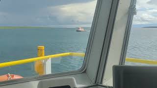 🔴 KAPAL tugboat Proses passing kiri kiri keadaan angin kencang trip voyage morosi to kolaka